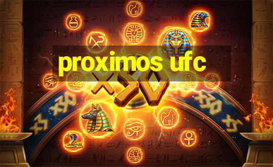 proximos ufc