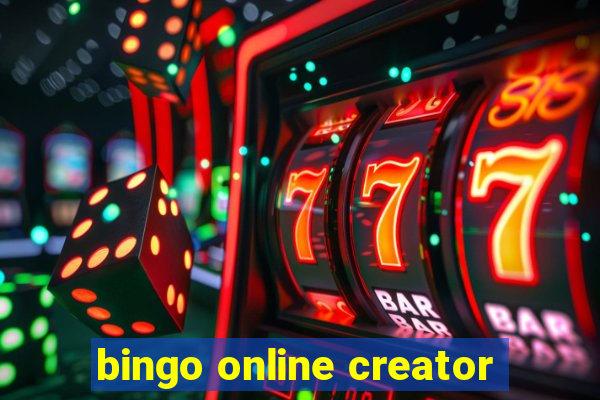 bingo online creator