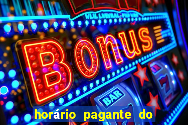 horário pagante do fortune mouse