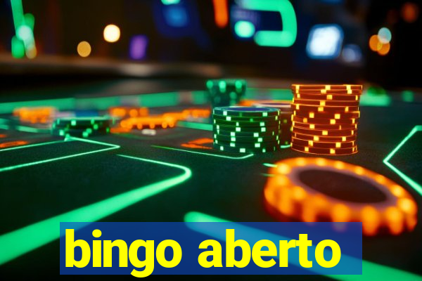 bingo aberto