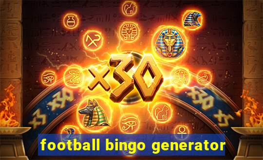 football bingo generator