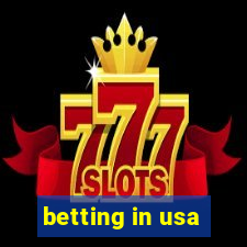 betting in usa