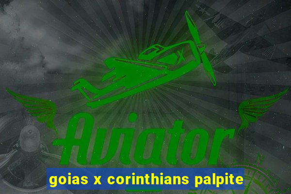 goias x corinthians palpite