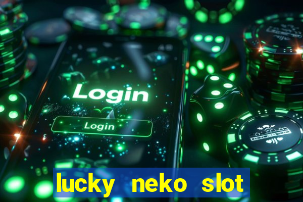 lucky neko slot logo png