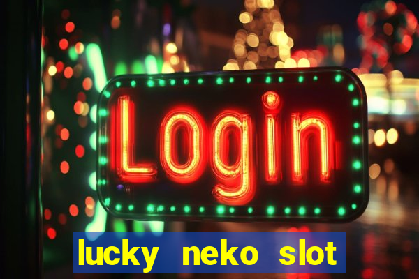 lucky neko slot logo png