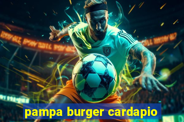 pampa burger cardapio