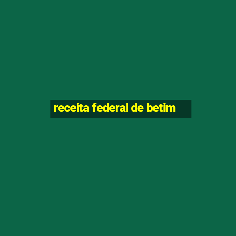 receita federal de betim