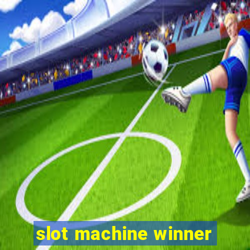 slot machine winner