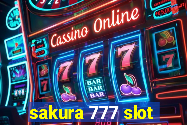 sakura 777 slot