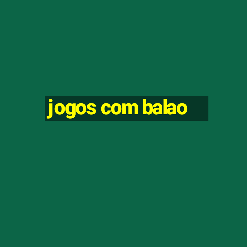 jogos com balao