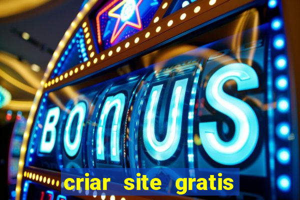 criar site gratis de jogos