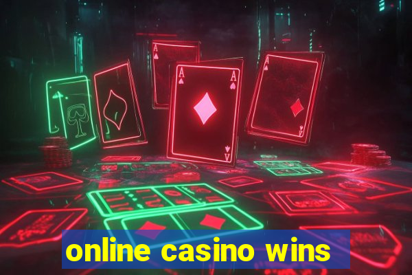 online casino wins