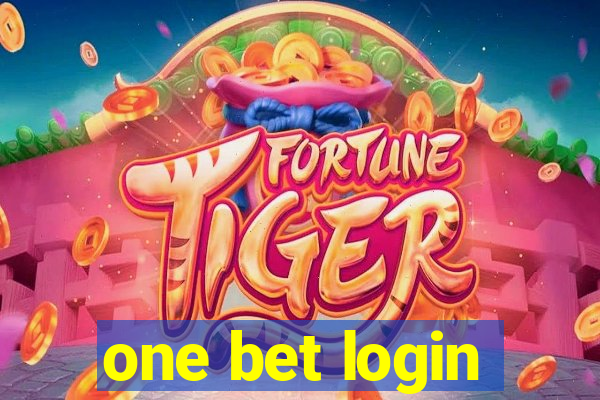 one bet login