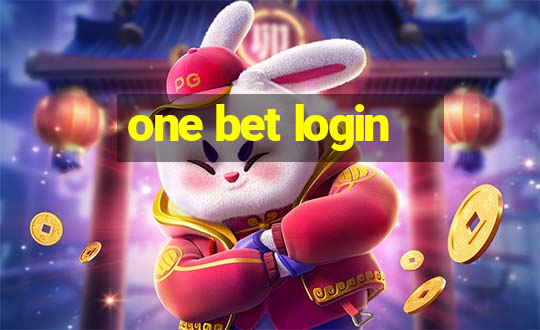 one bet login