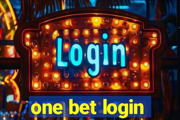 one bet login