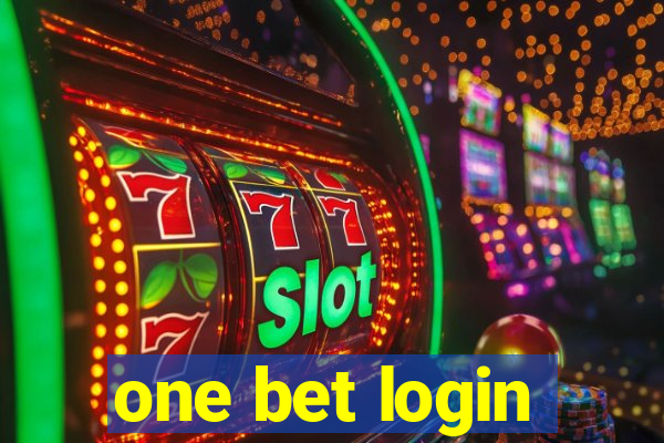 one bet login