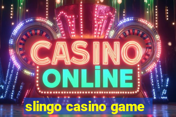 slingo casino game