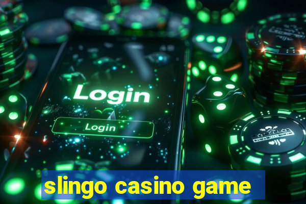 slingo casino game