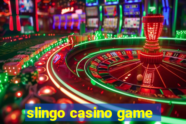 slingo casino game