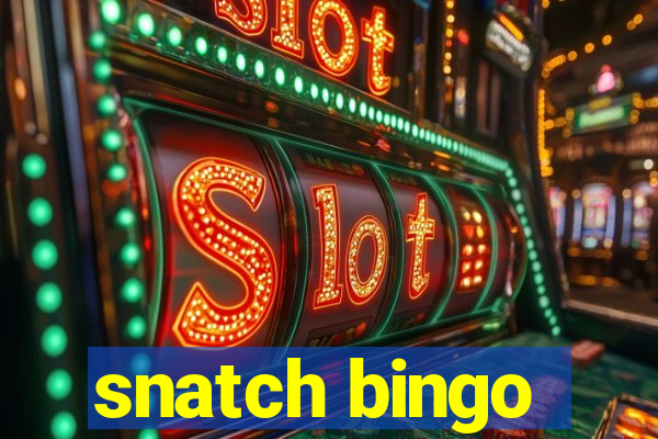 snatch bingo