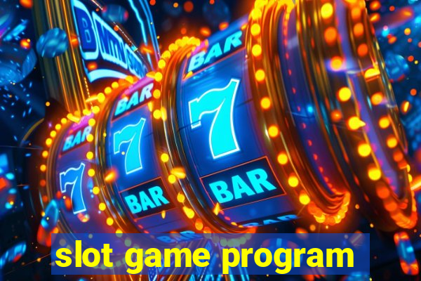 slot game program