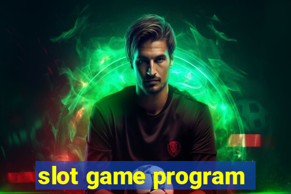 slot game program