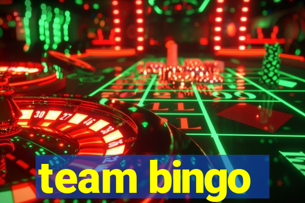 team bingo