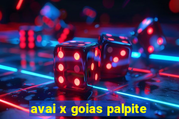 avai x goias palpite