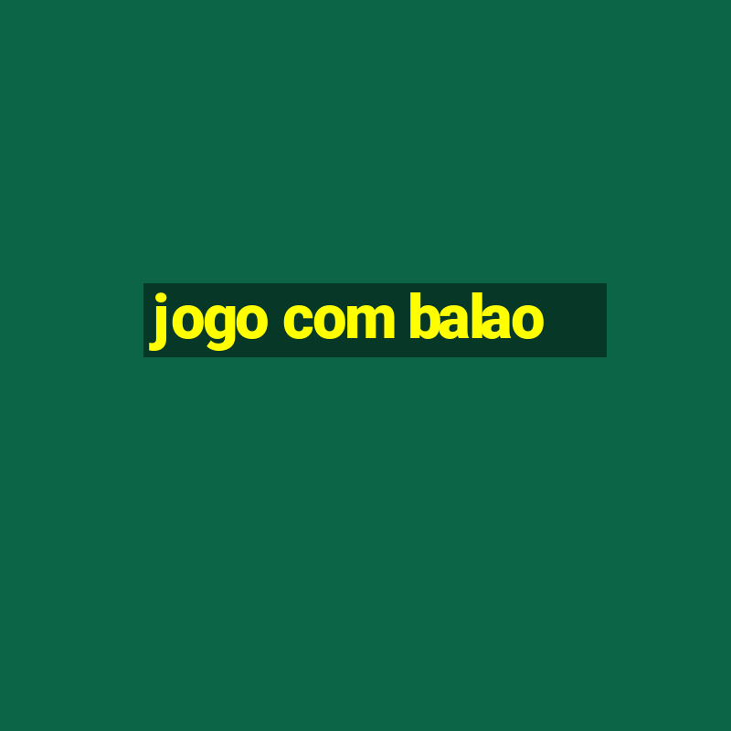 jogo com balao