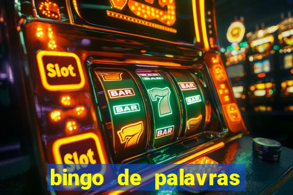 bingo de palavras como fazer