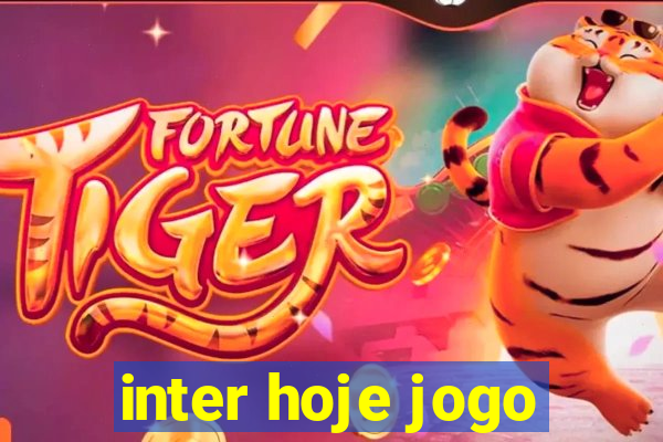 inter hoje jogo