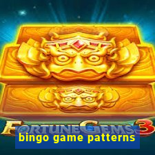 bingo game patterns