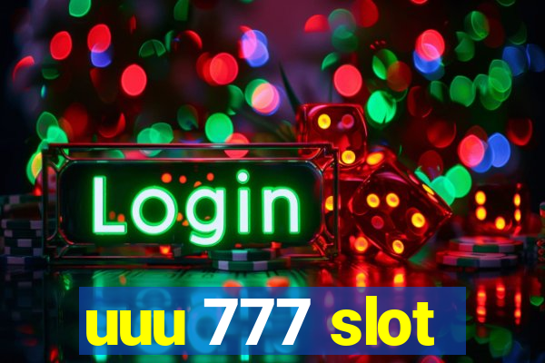 uuu 777 slot