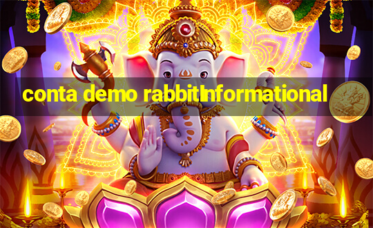 conta demo rabbitInformational