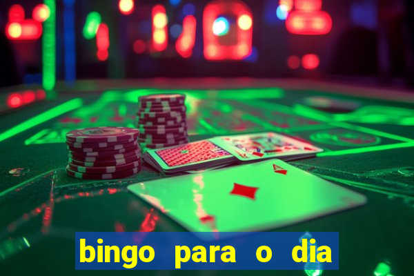 bingo para o dia das crian?as