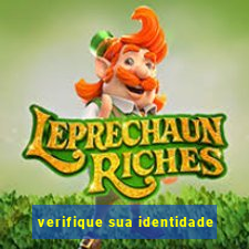 verifique sua identidade