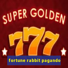 fortune rabbit pagando