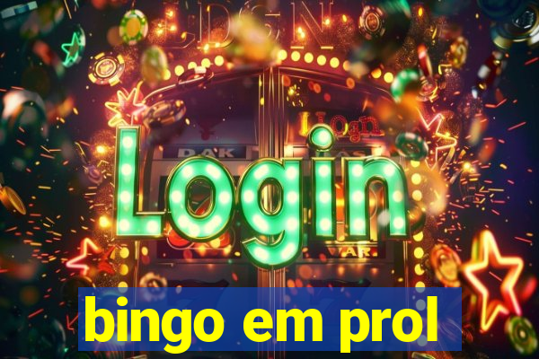 bingo em prol