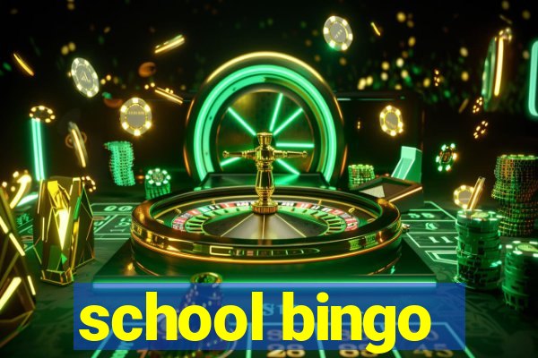 school bingo