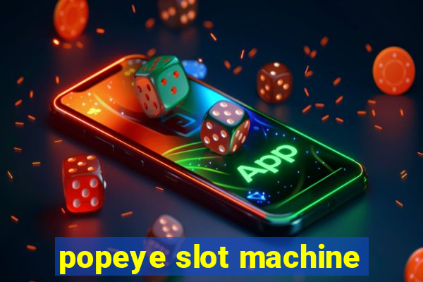 popeye slot machine