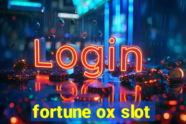 fortune ox slot