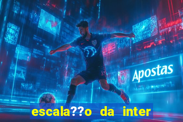 escala??o da inter de mil?o hoje