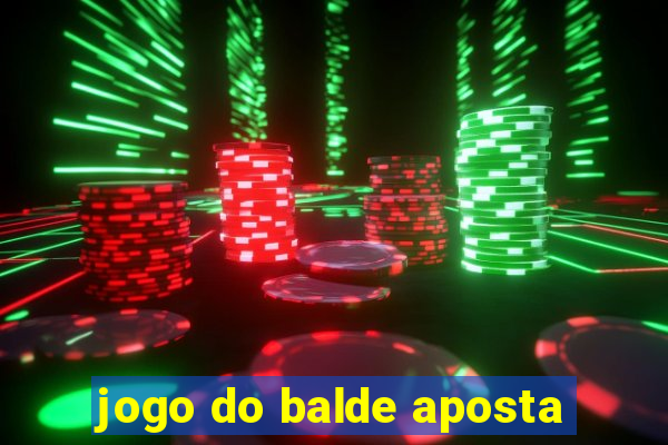 jogo do balde aposta