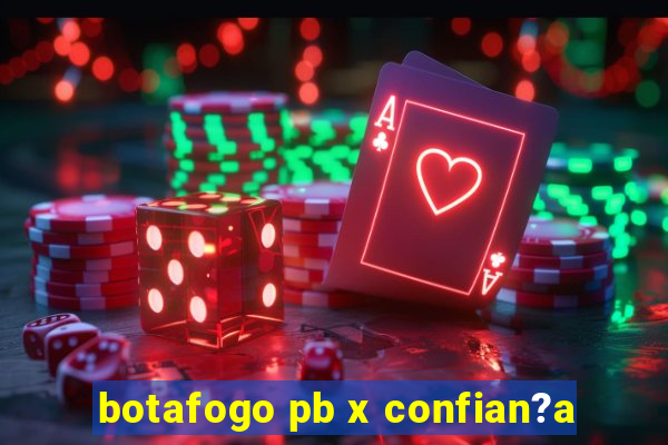 botafogo pb x confian?a