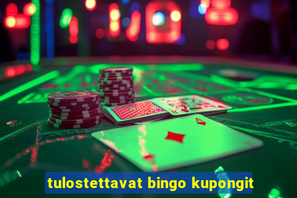 tulostettavat bingo kupongit