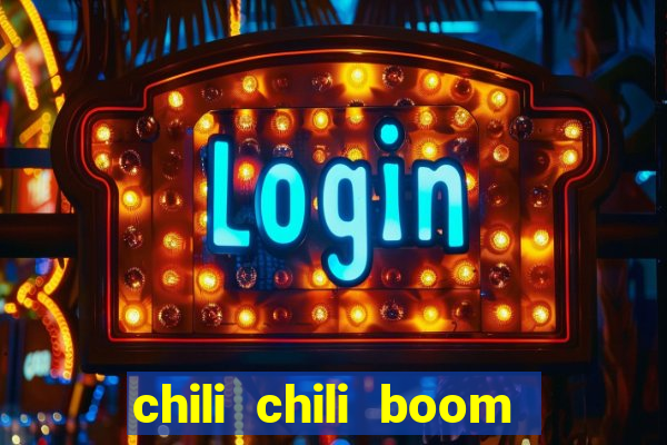 chili chili boom cash app