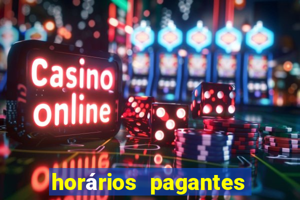 horários pagantes fortune rabbit hoje