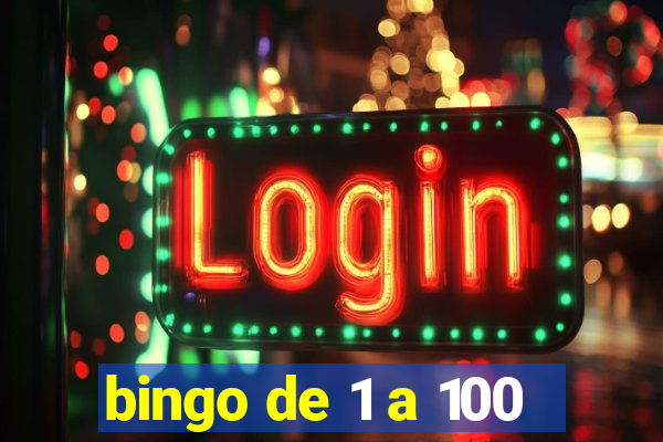 bingo de 1 a 100