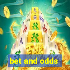 bet and odds