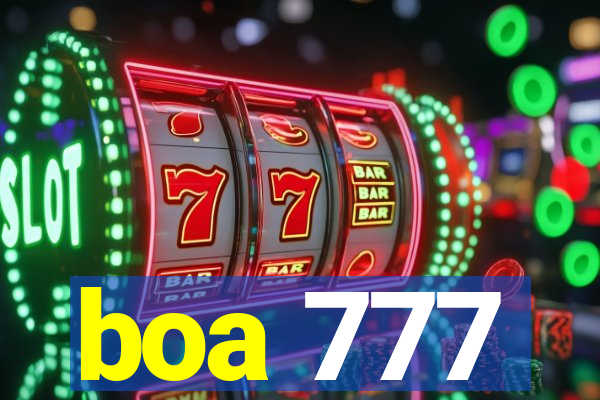 boa 777